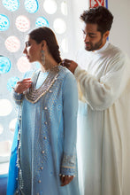 Load image into Gallery viewer, Buy ELAN LAWN 2021 | EL21-02 B (ZEL) Blue luxury Lawn for Eid collection from our official website. We are largest stockists of ELAN ORIGINAL SUIT all over the world. The luxury lawn of ELAN PK  is overwhelmed for this Eid outfit The Elan lawn 2021 collection can be bought in USA UK Manchester from Lebaasonline!