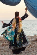 Load image into Gallery viewer, Buy ELAN LAWN 2021 | EL21-15 A (AIYLA) Black luxury Lawn for Eid collection from our official website. We are largest stockists of ELAN ORIGINAL SUIT all over the world. The luxury lawn of ELAN PK  is overwhelmed for this Eid outfit The Elan lawn 2021 collection can be bought in USA UK Manchester from Lebaasonline!