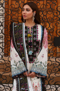 Buy ELAN LAWN 2021 | EL21-01 A (MELIKE) White luxury Lawn for Eid collection from our official website. We are largest stockists of ELAN ORIGINAL SUIT all over the world. The luxury lawn of ELAN PK  is overwhelmed for this Eid outfit The Elan lawn 2021 collection can be bought in USA UK Manchester from Lebaasonline!