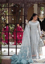 Load image into Gallery viewer, Mushq Dastaan Chikankari 2021 - ZEB | 03 Sea Green Chikankari dress is exclusively available on lebasonline. We have largest varieties of Pakistani Designer Dress in UK of various brand such as Maria B Mushq 2021. The dresses are customized as Pakistani boutique dress in USA. Get your dress in UK USA from lebaasonline!