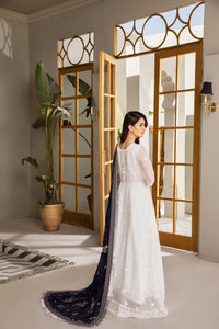 Buy Mahyar Alizeh Chiffon Collection 2021 | Pareesa White Chiffon Embroidered Collection from our official website. We are largest stockists of Eid Collection 2021 Buy this Eid dresses from Alizeh Chiffon 2021 unstitched and stitched. This Eid buy NEW dresses in UK, USA, Manchester from latest suits in Lebaasonline!
