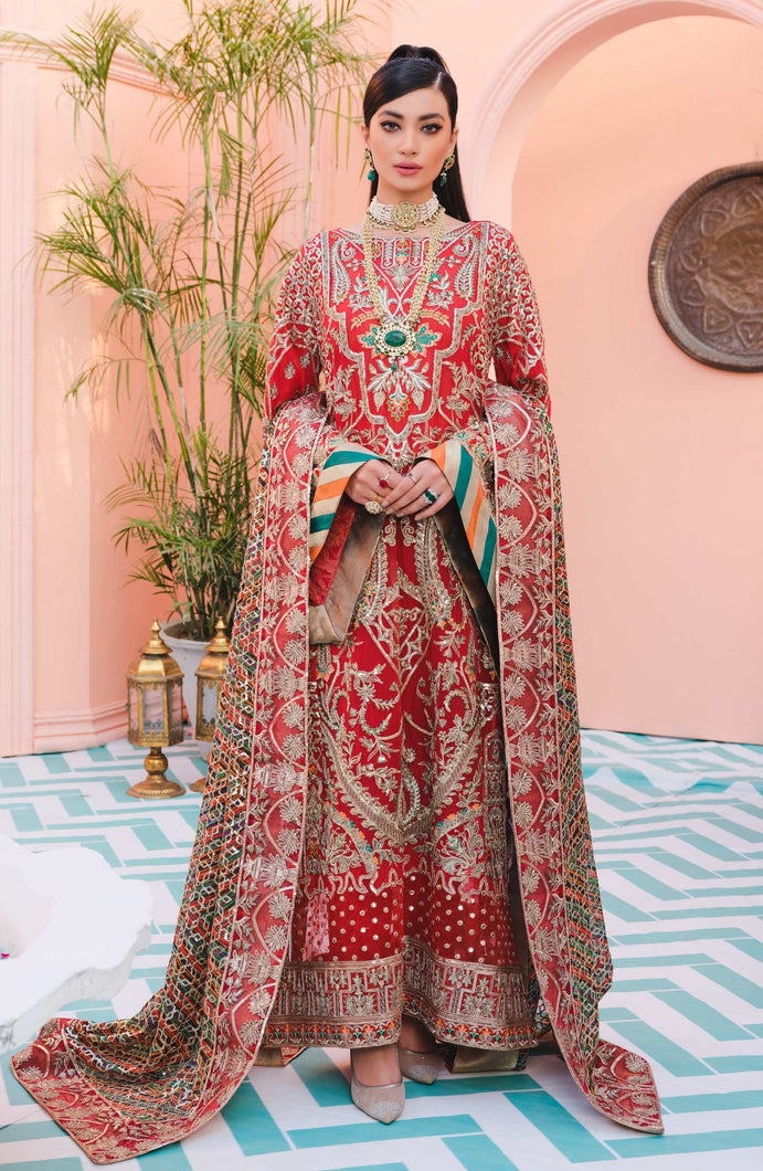  MARYUM N MARIA | MASHQ 2021 | RED TEMPLE (QFD-0037) Buy MARYUM N MARIA Pakistani clothing brand at our Online store. Lebaasonline Stockists of  Indian & Pakistani Bridal and Wedding Party Dresses Collection 2020/21. Shop MARYUM N MARIA - ORIGINAL Pakistani DESIGNER DRESSES IN THE UK, London & USA ONLINE -SALE PRICE!