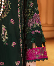 Load image into Gallery viewer, REPUBLIC WOMEN&#39;S WEAR | REVER WINTER COLLECTION &#39;21 | La Bergere Deep emerald Green Winter wear for the Pakistani look. The Velvet salwar kameez designs of Republic women&#39;s wear, Maria B, Asim Jofa are available in our Pakistani designer boutique. Get Velvet suits for this winter in UK, USA, France from Lebaasonline