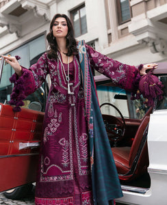 REPUBLIC WOMEN'S WEAR | REVER WINTER COLLECTION '21 | La Begonia Wine Winter wear for the Pakistani look. The Velvet salwar kameez, winter shawls designs of Republic women's wear, Maria B, Asim Jofa are available in our Pakistani designer boutique. Get Velvet suits for this winter in UK, USA, France from Lebaasonline