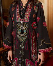 Load image into Gallery viewer, REPUBLIC WOMEN&#39;S WEAR | REVER WINTER COLLECTION &#39;21 | La Veronique Black Winter wear for the Pakistani look. The Velvet salwar kameez, winter shawls designs of Republic women&#39;s wear, Maria B, Asim Jofa are available in our Pakistani designer boutique. Get Velvet suits for this winter in UK USA, France from Lebaasonline