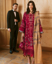 Load image into Gallery viewer, REPUBLIC WOMEN&#39;S WEAR | REVER WINTER COLLECTION &#39;21 | La Petunia Maroon Winter wear for the Pakistani look. The Velvet salwar kameez, winter shawls designs of Republic women&#39;s wear, Maria B, Asim Jofa are available in our Pakistani designer boutique. Get Velvet suits for this winter in UK USA, France from Lebaasonline