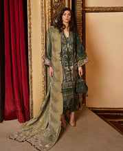 Load image into Gallery viewer, REPUBLIC WOMEN&#39;S WEAR | REVER WINTER COLLECTION &#39;21 | La Molene Deep Olive Winter wear for the Pakistani look. The Velvet salwar kameez, winter shawls designs of Republic women&#39;s wear, Maria B, Asim Jofa are available in our Pakistani designer boutique. Get Velvet suits in UK USA, France from Lebaasonline