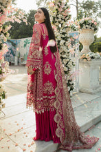 Load image into Gallery viewer, Buy IMROZIA SERENE-MEHRAM BRIDALS 2023 red Designer Dresses Is an exclusively available for online UK @lebaasonline. PAKISTANI WEDDING DRESSES ONLINE UK can be customized at Pakistani designer boutique in USA, UK, France, Dubai, Saudi, London. Get Pakistani &amp; Indian velvet BRIDAL DRESSES ONLINE USA at Lebaasonline.