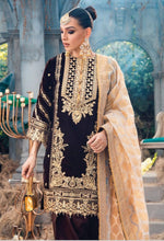 Load image into Gallery viewer, ANAYA VELVET COLLECTION | VELOUR DE FETE &#39;21 | ELANA | 03 Maroon Velvet SALWAR KAMEEZ SUITS UK  is available with us. We have various VELVET SALWAR SUITS DESIGNS in Maria B, Sana Safinaz, Anaya. The INDIAN VELVET SALWAR KAMEEZ can be customized and delivered at your doorstep in USA, Germany, Austria from Lebaasonline