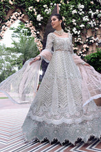 Load image into Gallery viewer,  MUSHQ | TROUSSEAU DE LUXE &#39;21 | NADA | 08 Ice Blue Chiffon Dress is exclusively available for Wedding dresses online UK @lebaasonline. Pakistani Wedding dresses online USA can be customized at Pakistani designer boutique in USA, UK, France, London. Get Pakistani Wedding dresses online UK at Lebaasonline at SALE!