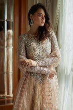 Load image into Gallery viewer, Buy MUSHQ | AMOUR - WEDDING COLLECTION &#39;23 Peachy nude Designer Dresses Is an exclusively available for online UK @lebaasonline. PAKISTANI WEDDING DRESSES ONLINE UK can be customized at Pakistani designer boutique in USA, UK, France, Dubai, Saudi, London. Get Pakistani &amp; Indian velvet BRIDAL DRESSES ONLINE USA at Lebaasonline.