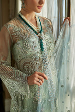 Load image into Gallery viewer, Buy MUSHQ | AMOUR - WEDDING COLLECTION &#39;23 apple green Designer Dresses Is an exclusively available for online UK @lebaasonline. PAKISTANI WEDDING DRESSES ONLINE UK can be customized at Pakistani designer boutique in USA, UK, France, Dubai, Saudi, London. Get Pakistani &amp; Indian velvet BRIDAL DRESSES ONLINE USA at Lebaasonline.