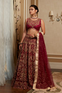 Buy MUSHQ | AMOUR - WEDDING COLLECTION '23 red Designer Dresses Is an exclusively available for online UK @lebaasonline. PAKISTANI WEDDING DRESSES ONLINE UK can be customized at Pakistani designer boutique in USA, UK, France, Dubai, Saudi, London. Get Pakistani & Indian velvet BRIDAL DRESSES ONLINE USA at Lebaasonline.