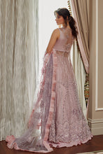 Load image into Gallery viewer, Buy MUSHQ | AMOUR - WEDDING COLLECTION &#39;23 powder pink Designer Dresses Is an exclusively available for online UK @lebaasonline. PAKISTANI WEDDING DRESSES ONLINE UK can be customized at Pakistani designer boutique in USA, UK, France, Dubai, Saudi, London. Get Pakistani &amp; Indian velvet BRIDAL DRESSES ONLINE USA at Lebaasonline.