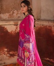 Load image into Gallery viewer, REPUBLIC WOMEN&#39;S WEAR | NIGHAT LAWN COLLECTION &#39;21 | D3 Berry Pink Winter wear for the Pakistani look. The Velvet salwar kameez, winter shawls designs of Republic women&#39;s wear, Maria B, Asim Jofa are available in our Pakistani designer boutique. Get Velvet suits in UK USA, France from Lebaasonline
