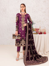 Load image into Gallery viewer, Gulaal Velvet Collection 2022  is exclusively available @lebasonline. We have express shipping of Pakistani Wedding dresses 2022 of Maria B Lawn 2022, Gulaal lawn 2022. The Pakistani Suits UK is available in customized at doorstep in UK, USA, Germany, France, Belgium from lebaasonline in SALE price!