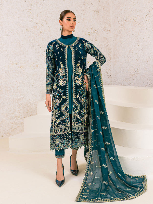 Gulaal Velvet Collection 2022  is exclusively available @lebasonline. We have express shipping of Pakistani Wedding dresses 2022 of Maria B Lawn 2022, Gulaal lawn 2022. The Pakistani Suits UK is available in customized at doorstep in UK, USA, Germany, France, Belgium from lebaasonline in SALE price!