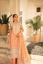 Load image into Gallery viewer, SOBIA NAZIR VITAL VOL 2 | PREMIUM LAWN 2021-1A Collection Peach Dress Buy SOBIA NAZIR VITAL PAKISTANI DESIGNER DRESSES 2021 in the UK &amp; USA on SALE Price at www.lebaasonline.co.uk We stock SOBIA NAZIR PREMIUM LAWN COLLECTION MARIA B M PRINT  Stitched &amp; customized all PAKISTANI DESIGNER DRESSES ONLINE at Great Price