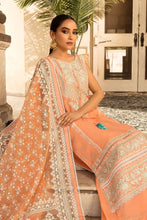 Load image into Gallery viewer, SOBIA NAZIR VITAL VOL 2 | PREMIUM LAWN 2021-1A Collection Peach Dress Buy SOBIA NAZIR VITAL PAKISTANI DESIGNER DRESSES 2021 in the UK &amp; USA on SALE Price at www.lebaasonline.co.uk We stock SOBIA NAZIR PREMIUM LAWN COLLECTION MARIA B M PRINT  Stitched &amp; customized all PAKISTANI DESIGNER DRESSES ONLINE at Great Price