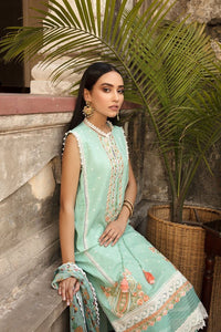 SOBIA NAZIR VITAL VOL 2 | PREMIUM LAWN 2021-3B Collection Green Dress Buy SOBIA NAZIR VITAL PAKISTANI DESIGNER DRESSES 2021 in the UK & USA on SALE Price at www.lebaasonline.co.uk We stock SOBIA NAZIR PREMIUM LAWN COLLECTION MARIA B M PRINT LAWN Stitched & customized all PAKISTANI DESIGNER DRESSES ONLINE at Great Price