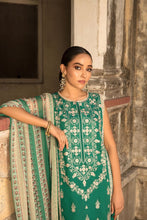 Load image into Gallery viewer, SOBIA NAZIR VITAL VOL 2 | PREMIUM LAWN 2021-5B Collection Green Dress Buy SOBIA NAZIR VITAL PAKISTANI DESIGNER DRESSES 2021 in the UK &amp; USA on SALE Price at www.lebaasonline.co.uk We stock SOBIA NAZIR PREMIUM LAWN COLLECTION MARIA B M PRINT LAWN Stitched &amp; customized all PAKISTANI DESIGNER DRESSES ONLINE at Great Price