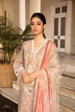 Load image into Gallery viewer, SOBIA NAZIR VITAL VOL 2 | PREMIUM LAWN 2021-7A Collection Peach Dress Buy SOBIA NAZIR VITAL PAKISTANI DESIGNER DRESSES 2021 in the UK &amp; USA on SALE Price at www.lebaasonline.co.uk We stock SOBIA NAZIR PREMIUM LAWN COLLECTION MARIA B M PRINT LAWN Stitched &amp; customized all PAKISTANI DESIGNER DRESSES ONLINE at Great Price