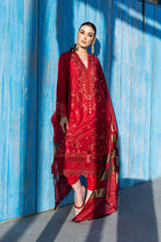 Load image into Gallery viewer, SOBIA NAZIR VITAL LAWN  2022-10A Red Embroidered LAWN 2022 Collection: Buy SOBIA NAZIR VITAL PAKISTANI DRESSES in the UK &amp; USA on SALE Price @lebaasonline. We stock SOBIA NAZIR COLLECTION, MARIA B M PRINT Sana Safinaz Luxury Stitched/customized with express shipping worldwide including France, UK, USA, Belgium