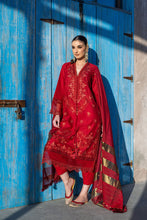 Load image into Gallery viewer, SOBIA NAZIR VITAL LAWN  2022-10A Red Embroidered LAWN 2022 Collection: Buy SOBIA NAZIR VITAL PAKISTANI DRESSES in the UK &amp; USA on SALE Price @lebaasonline. We stock SOBIA NAZIR COLLECTION, MARIA B M PRINT Sana Safinaz Luxury Stitched/customized with express shipping worldwide including France, UK, USA, Belgium