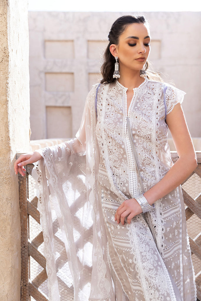 SOBIA NAZIR VITAL LAWN  2022-11A White Embroidered LAWN 2022 Collection: Buy SOBIA NAZIR VITAL PAKISTANI DESIGNER CLOTHES in the UK USA on SALE Price @lebaasonline. We stock SOBIA NAZIR COLLECTION, MARIA B M PRINT Sana Safinaz Luxury Stitched/customized with express shipping worldwide including France, UK, USA Belgium
