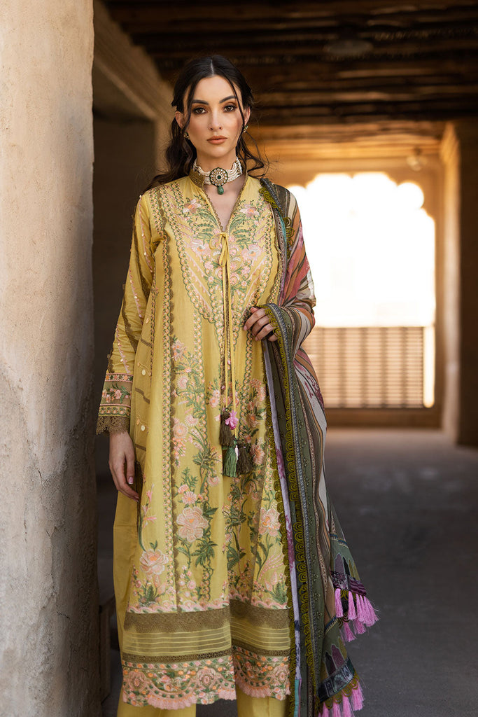 SOBIA NAZIR VITAL LAWN  2022-1B Mustard Embroidered LAWN 2022 Collection: Buy SOBIA NAZIR VITAL PAKISTANI DESIGNER CLOTHES in the UK USA on SALE Price @lebaasonline. We stock SOBIA NAZIR COLLECTION, MARIA B M PRINT Sana Safinaz Luxury Stitched/customized with express shipping worldwide including France, UK, USA Belgium