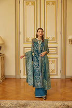 Load image into Gallery viewer, GISELE | SHAGUN WEDDING COLLECTION &#39;22  | ARZUU blue color dresses exclusively available @lebaasonline. Gisele Pakistani Designer Dresses in UK Online, Maria B is available with us. Buy Gisele Clothing Pakistan for Pakistani Bridal Outfit look. The dresses can be customized in UK, USA, France at Lebaasonline