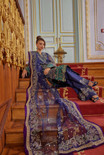 Load image into Gallery viewer, GISELE | SHAGUN WEDDING COLLECTION &#39;22  | TARZ blue color dresses exclusively available @lebaasonline. Gisele Pakistani Designer Dresses in UK Online, Maria B is available with us. Buy Gisele Clothing Pakistan for Pakistani Bridal Outfit look. The dresses can be customized in UK, USA, France at Lebaasonline