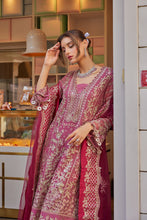 Load image into Gallery viewer, GISELE | SHAGUN WEDDING COLLECTION &#39;22  | MEHTAB pink color dresses exclusively available @lebaasonline. Gisele Pakistani Designer Dresses in UK Online, Maria B is available with us. Buy Gisele Clothing Pakistan for Pakistani Bridal Outfit look. The dresses can be customized in UK, USA, France at Lebaasonline