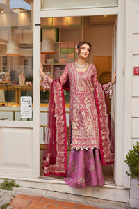 GISELE | SHAGUN WEDDING COLLECTION '22  | MEHTAB pink color dresses exclusively available @lebaasonline. Gisele Pakistani Designer Dresses in UK Online, Maria B is available with us. Buy Gisele Clothing Pakistan for Pakistani Bridal Outfit look. The dresses can be customized in UK, USA, France at Lebaasonline