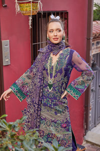 GISELE | SHAGUN WEDDING COLLECTION '22  | SADAF purple color dresses exclusively available @lebaasonline. Gisele Pakistani Designer Dresses in UK Online, Maria B is available with us. Buy Gisele Clothing Pakistan for Pakistani Bridal Outfit look. The dresses can be customized in UK, USA, France at Lebaasonline