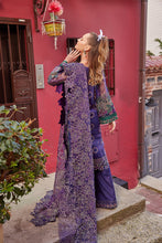 Load image into Gallery viewer, GISELE | SHAGUN WEDDING COLLECTION &#39;22  | SADAF purple color dresses exclusively available @lebaasonline. Gisele Pakistani Designer Dresses in UK Online, Maria B is available with us. Buy Gisele Clothing Pakistan for Pakistani Bridal Outfit look. The dresses can be customized in UK, USA, France at Lebaasonline