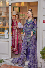 Load image into Gallery viewer, GISELE | SHAGUN WEDDING COLLECTION &#39;22  | SADAF purple color dresses exclusively available @lebaasonline. Gisele Pakistani Designer Dresses in UK Online, Maria B is available with us. Buy Gisele Clothing Pakistan for Pakistani Bridal Outfit look. The dresses can be customized in UK, USA, France at Lebaasonline