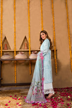 Load image into Gallery viewer, ANAYA by Kiran Chaudhry Lawn 2021 Viva Summer Collection Blue Dress buy New Pakistani Designer Suits by Anaya Collection Online in the UK &amp; USA. Lebaasonline - the largest stockist of  Indian Pakistani designer clothes. Beautiful Pakistani Fashion 21 Eid Lawn clothing for WOMEN in UK, London, Oxford Slough &amp; Reading!