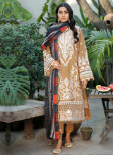 Load image into Gallery viewer, Buy BAROQUE | BAROQUE – SWISS VOILE COLLECTION 22 | BQS-04 Coffee color available in Next day shipping @Lebaasonline. We have PAKISTANI DESIGNER SUITS ONLINE UK with shipping worldwide and in USA. The Pakistani Wedding Suits USA can be customized. Buy Baroque Suits online exclusively on SALE from Lebaasonline only.