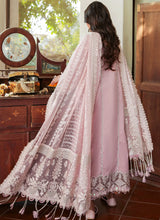 Load image into Gallery viewer, Buy BAROQUE | BAROQUE – SWISS VOILE COLLECTION 22 | BQS-08 Light Pink color available in Next day shipping @Lebaasonline. We have PAKISTANI DESIGNER SUITS ONLINE UK with shipping worldwide and in USA. The Pakistani Wedding Suits USA can be customized. Buy Baroque Suits online exclusively on SALE from Lebaasonline only.