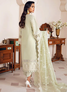 Buy BAROQUE | BAROQUE – SWISS LAWN COLLECTION 22 | BSW-03 Pista Green color available in Next day shipping @Lebaasonline. We have PAKISTANI DESIGNER SUITS ONLINE UK with shipping worldwide and in USA. The Pakistani Wedding Suits USA can be customized. Buy Baroque Suits online exclusively on SALE from Lebaasonline only.