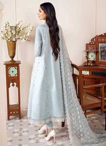 Buy BAROQUE | BAROQUE – SWISS LAWN COLLECTION 22 | BSW-08 Sky Blue color available in Next day shipping @Lebaasonline. We have PAKISTANI DESIGNER SUITS ONLINE UK with shipping worldwide and in USA. The Pakistani Wedding Suits USA can be customized. Buy Baroque Suits online exclusively on SALE from Lebaasonline only.