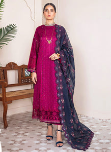 Buy BAROQUE | BAROQUE – SWISS LAWN COLLECTION 22 | BSW-09 Dark Pink color available in Next day shipping @Lebaasonline. We have PAKISTANI DESIGNER SUITS ONLINE UK with shipping worldwide and in USA. The Pakistani Wedding Suits USA can be customized. Buy Baroque Suits online exclusively on SALE from Lebaasonline only.