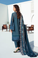 Load image into Gallery viewer, Buy Baroque Swiss Summer Collection 2021 - Calendula at exclusive price. Shop Blue lawn outfits of BAROQUE LAWN, MARIA B M PRINTS , Gulaal for Evening wear PAKISTANI DESIGNER DRESSES ONLINE UK available at our website on SALE prices! Get the latest designer dresses unstitched and ready to wear in Austria, Spain &amp; UK