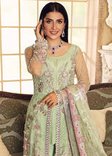 Load image into Gallery viewer, ELAF PREMIUM | CELEBRATIONS 2021| Margarita Light Green Dress. Various Bridal dresses online USA can be easily bought @lebaasonline and can be customized for evening/party wear The Pakistani designer boutique have various other brands such as Maria b. Buy Bridal dresses online UK in Austria, France, UK, USA at SALE