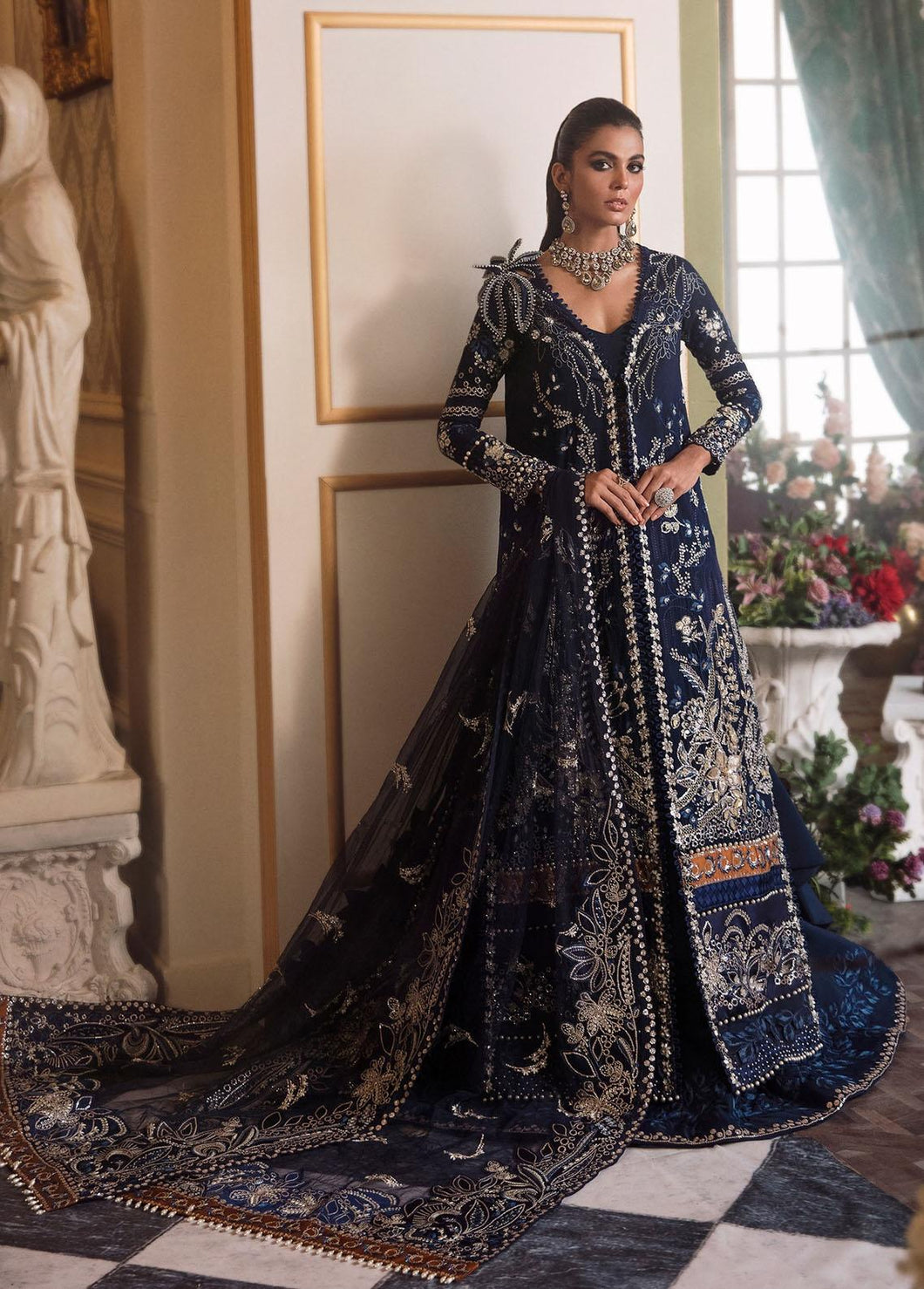 REPUBLIC WOMENSWEAR Indian Pakistani Luxury Wedding Dresses Collection-Gardenia Off White Pakistani Formal Wear For Indian & Pakistani Women in the UK, USA We have various Indian Wedding dresses online of Maria B, Sana Safinaz for Winter Wedding 2022 Customization is available in UK, USA, France at Lebaasonline