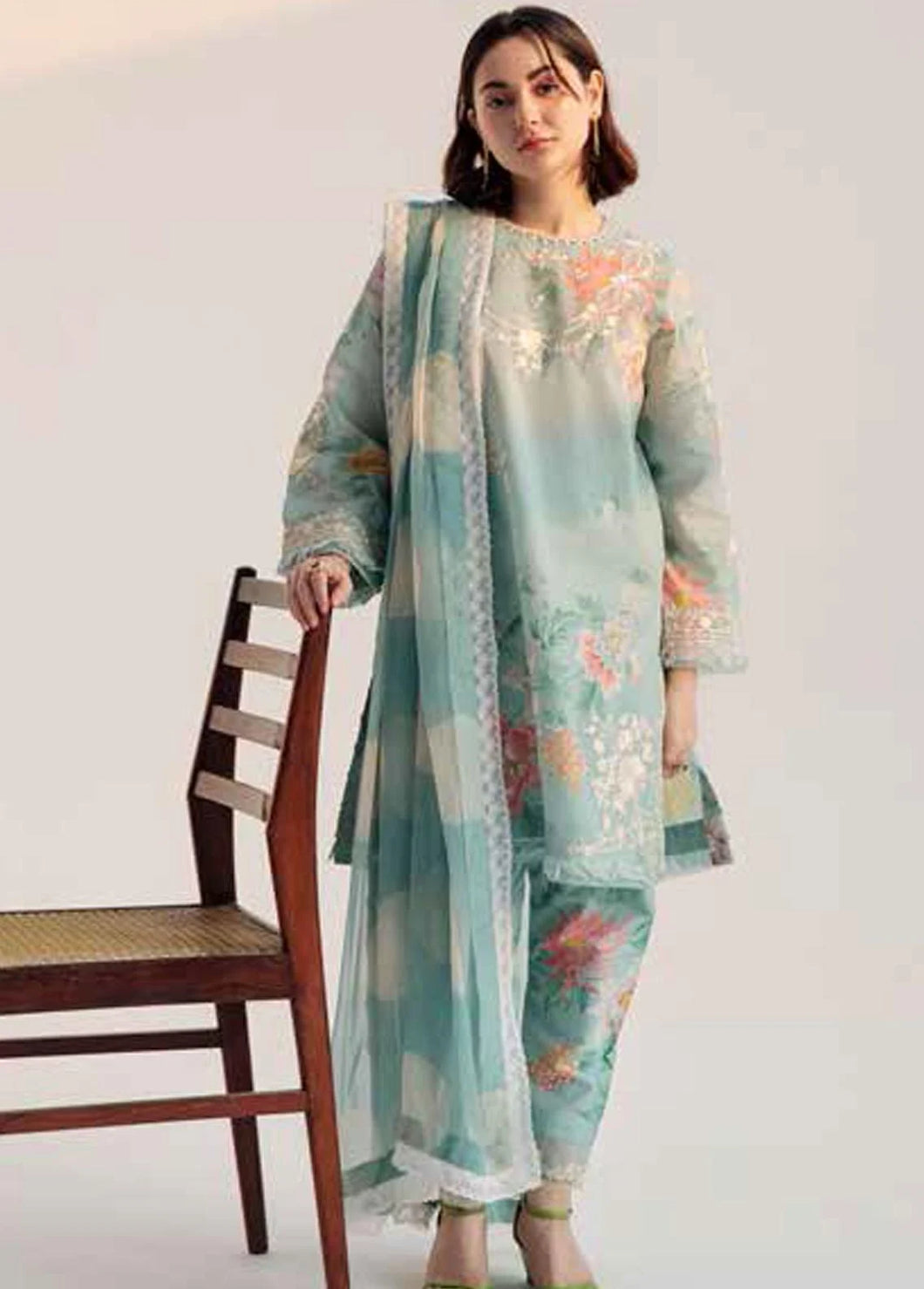 Buy Zara Shahjahan | Coco Summer Lawn Collection 2023 Pakistani Embroidered Clothes For Women at Our Online Designer Boutique UK, Indian & Pakistani Wedding dresses online UK, Asian Clothes UK Jazmin Suits USA, Baroque Chiffon Collection 2023 & Eid Collection Outfits in USA on express shipping available @ Lebaasonline.