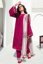Load image into Gallery viewer, Buy Baroque Swiss Summer Collection 2021 - Dolcetto at exclusive price. Shop Purple &amp; Magenta Pink outfits of BAROQUE LAWN, MARIA B M PRINTS 2021 for Evening wear PAKISTANI DESIGNER DRESSES ONLINE UK available at LEBAASONLINE on SALE prices Get the latest designer dresses and ready to wear in Austria, Spain &amp; UK