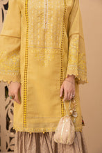 Load image into Gallery viewer, Buy Maria B Suit Mustard DW-EA20-03 Ready to Wear and Stitched. READY MADE MARIA B EID COLLECTION 2021 Rejoice this Eid ambiance with balance of dynamic hues with NEW Pakistani designer clothes 2021 from the top fashion designer such as MARIA. B. online in UK &amp; USA Express shipping to London Manchester &amp; worldwide 