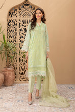 Load image into Gallery viewer, Buy Maria B Suit Green DW-EF21-15 Ready to Wear and Stitched. READY MADE MARIA B EID COLLECTION 2021. Rejoice this Eid ambiance with balance of dynamic hues with NEW Pakistani designer clothes 2021 from the top fashion designer such as MARIA. B. online in UK &amp; USA. Express shipping to London, Manchester &amp; worldwide 